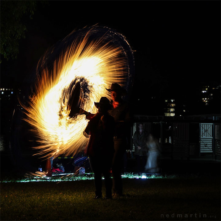 West End Fire Festival, Orleigh Park