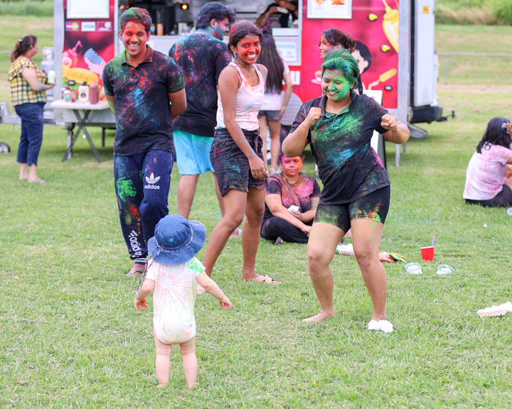 Chloe, Brisbane Colourfest 2024 - Festival of Colours