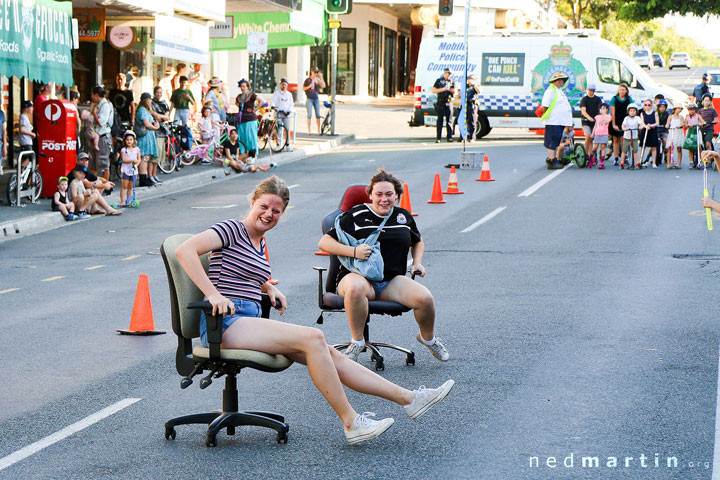 The Kurilpa Derby Chair Race, West End