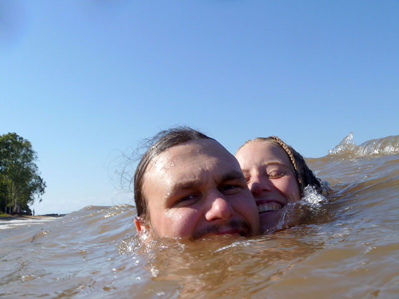 Ned & Bronwen, Lake Malawi