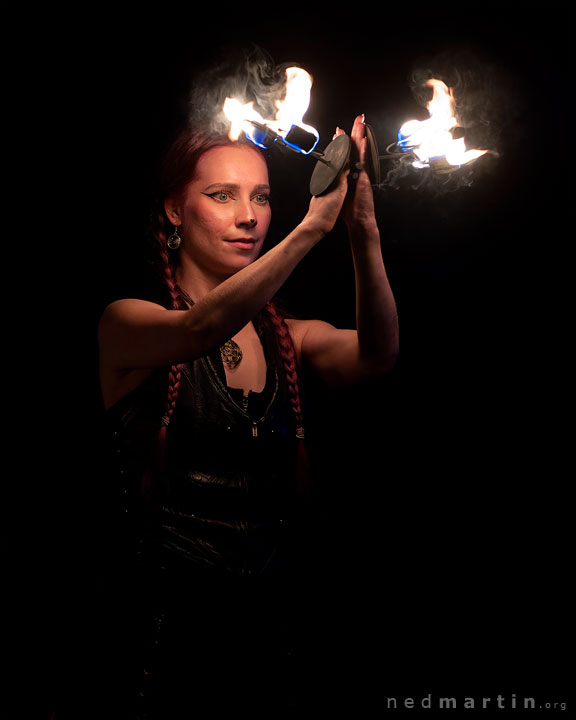 Yaolina Kay, West End Fire Festival, Brisbane