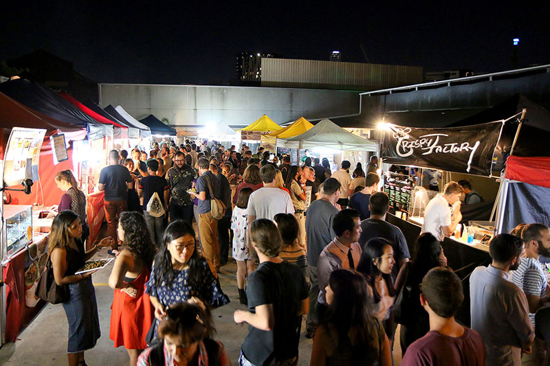 The new Boundary Street Markets at the Boundary Hotel