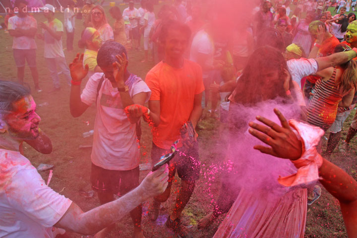 Brisbane Holi - Festival of Colours, Rocks Riverside Park, Seventeen Mile Rocks