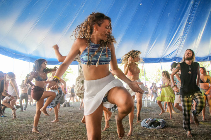 Big Top- Mapstone, Island Vibe Festival 2018, Stradbroke Island