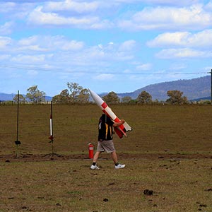 Queensland Rocketry Society Launch