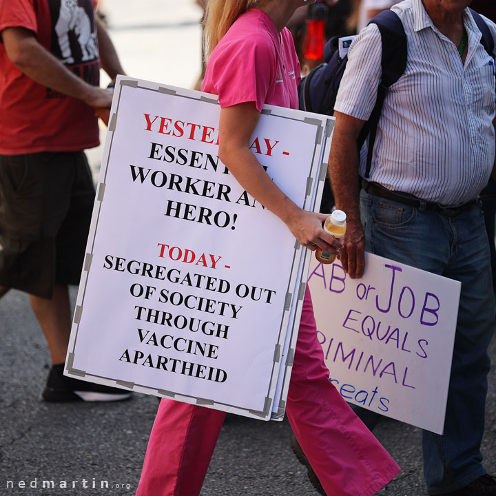 Freedom Rally, Brisbane