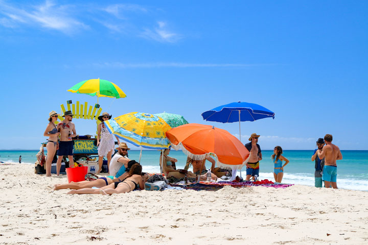 Beach, Island Vibe Festival 2017, Stradbroke Island