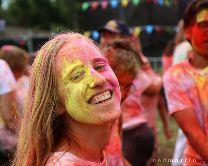 Bronwen, Brisbane Holi - Festival of Colours, Rocks Riverside Park, Seventeen Mile Rocks