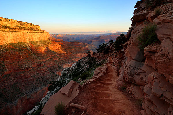 Bronwen’s walk down into the Grand Canyon