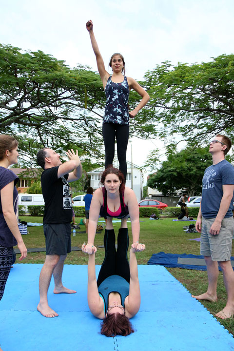 The Great Acro Exchange at New Farm Park