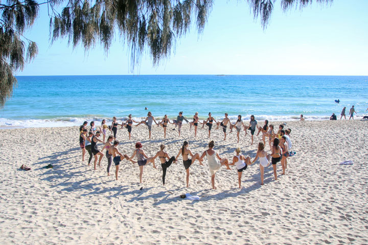 Yoga with Stef, Island Vibe Festival 2018, Stradbroke Island