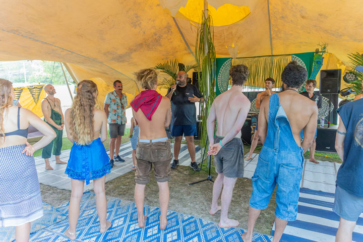 Vocal Workshop with Roman MC, Micro Island Vibe Festival, Stradbroke Island