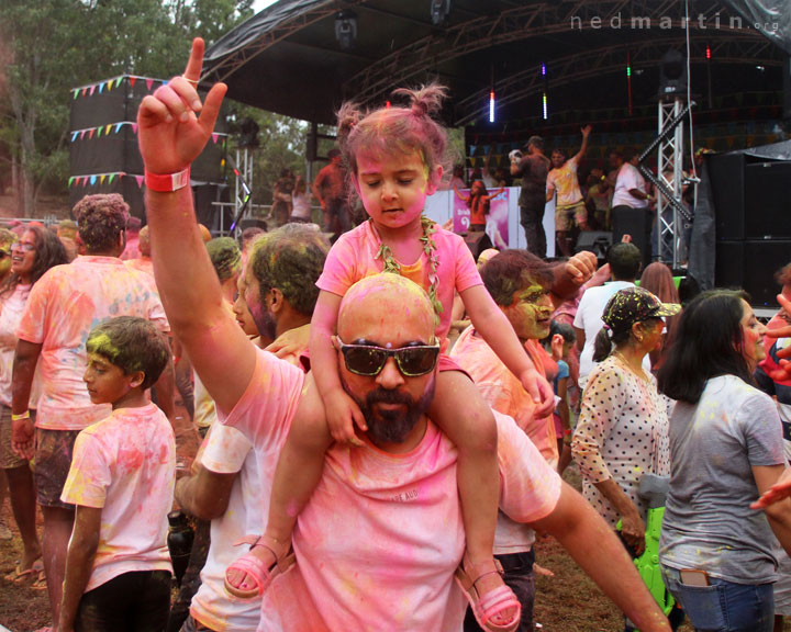 Brisbane Holi - Festival of Colours, Rocks Riverside Park, Seventeen Mile Rocks