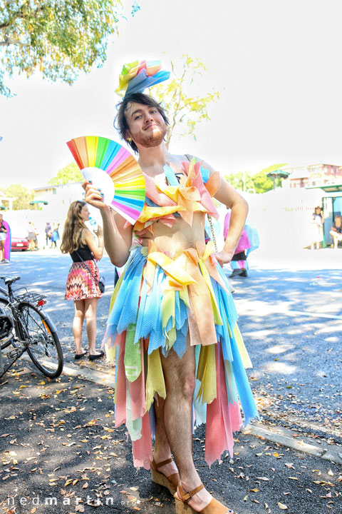 Brisbane Pride March, Brunswick St, Fortitude Valley