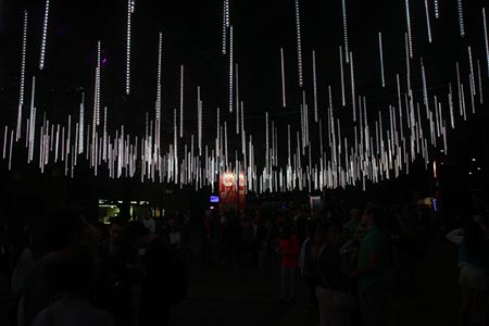 Brisbane Airport Light Garden