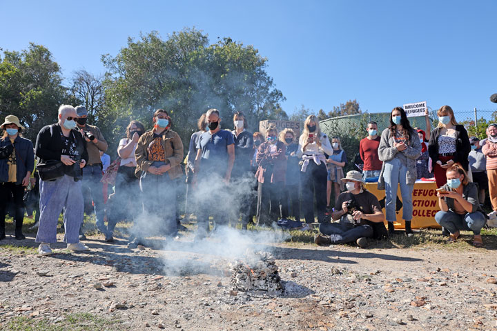 Rally at BITA: 8 Years No Freedom, Brisbane Immigration Transit Accommodation Centre