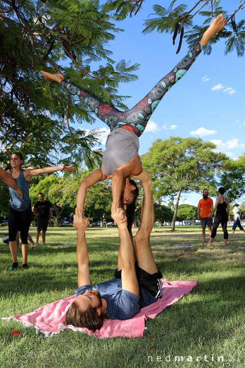 Acro at New Farm Park