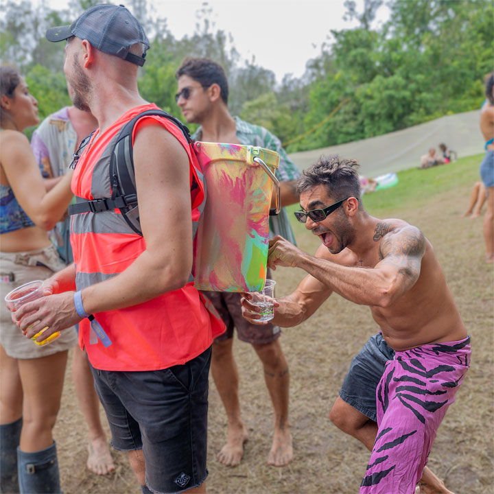 “So excited! Must hydrate!”—Quivr Takeover, Yonderland, Yonder Festival 2021