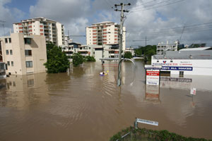 Flooding in Toowong