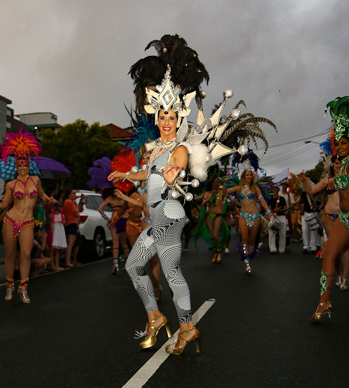 The start of the parade