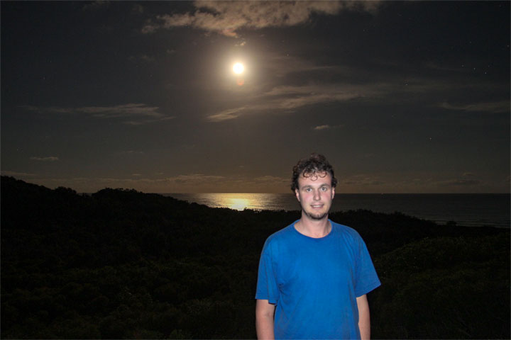 Ned, Moreton Island