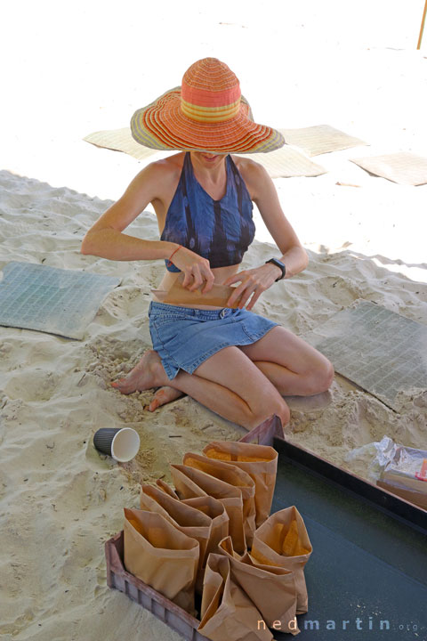 Bronwen, Cooper's Candle Installation, Currumbin Bay