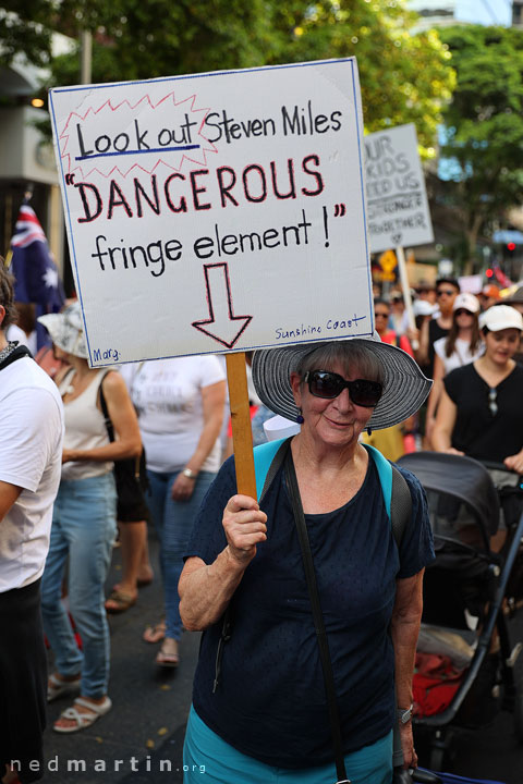 Freedom Rally, Brisbane