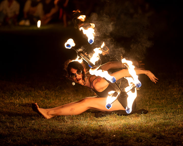 Alexandria Lowther, West End Fire Festival, Brisbane