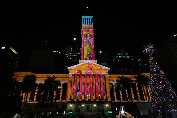 City Hall Light Spectacular