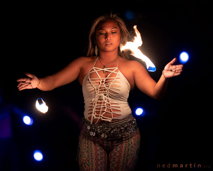 Emmanuellé Gomez, West End Fire Festival, Brisbane