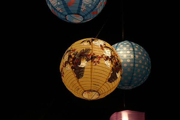 Lanterns at the Night Noodle Markets