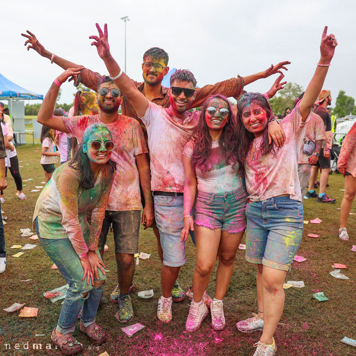 Gold Coast Holi, Gainsborough Parklands, Pimpama