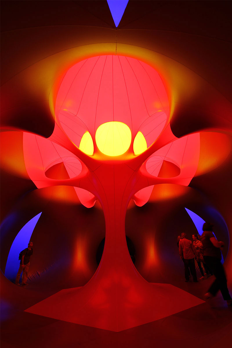 The Exxopolis Luminarium, South Bank