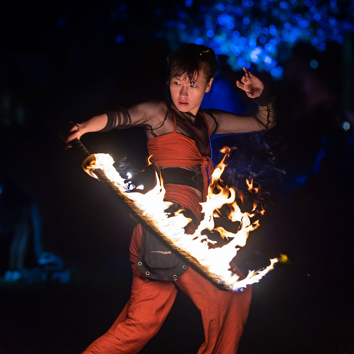 Monae Power, West End Fire Festival, Brisbane