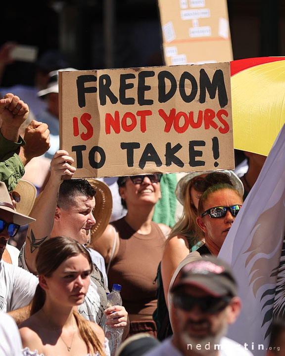 Freedom Rally, Brisbane