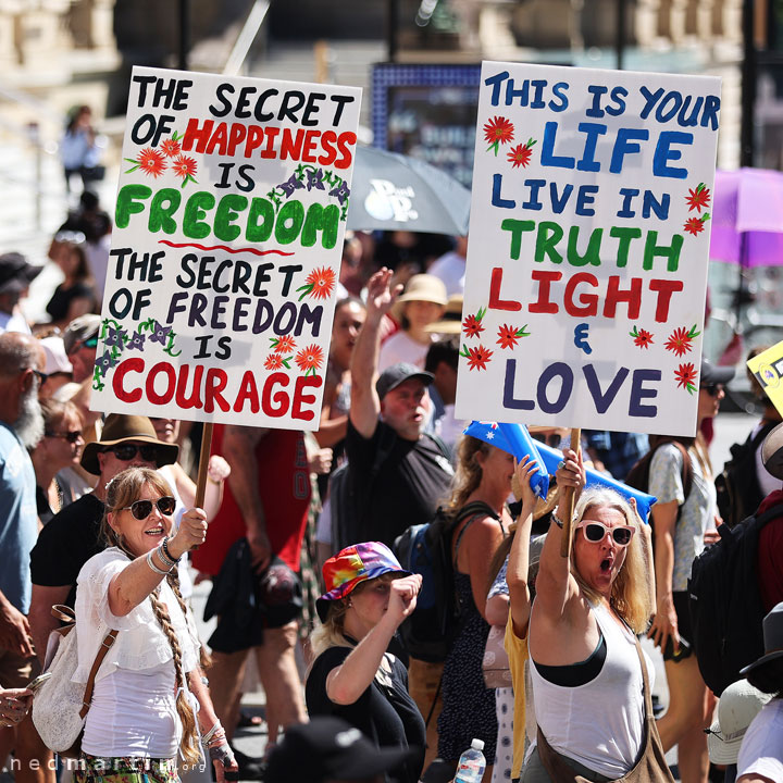 Freedom Rally, Brisbane