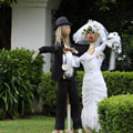 Scarecrows at Tamborine Mountain Scarecrow Festival