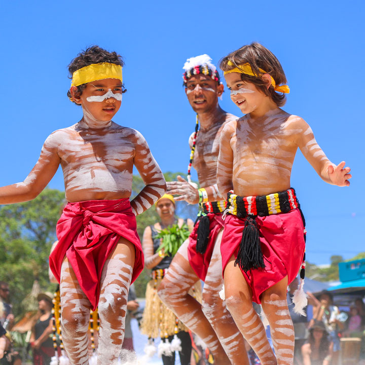 Yulu Burri Ba Dancers, Island Vibe Festival 2019, Stradbroke Island