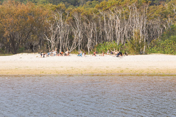 Liquid Bliss Yoga, Micro Island Vibe Festival, Stradbroke Island