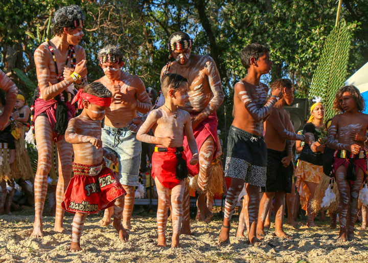 Welcome Ceremony, Island Vibe Festival 2018, Stradbroke Island