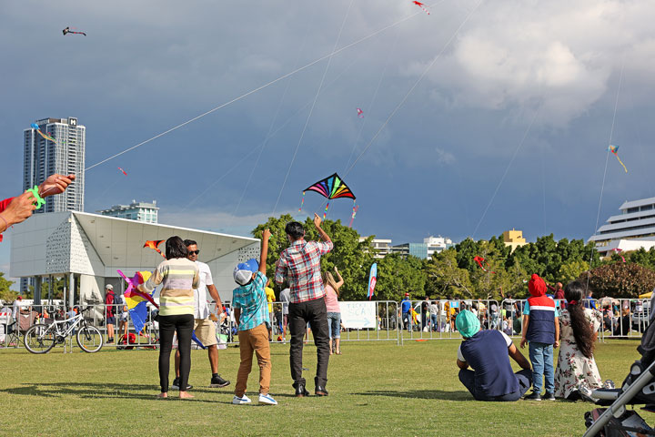 74th Independence Day of India and Gold Coast Kite Festival, HOTA, Gold Coast