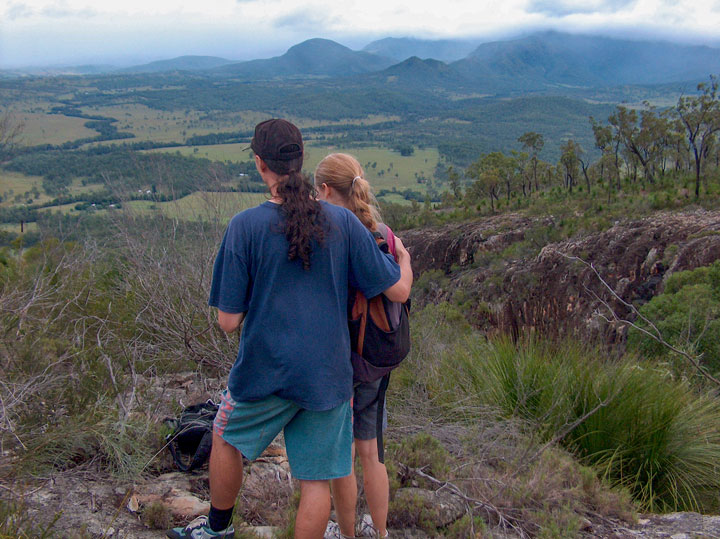 Ned & Bronwen atop Mt Greville