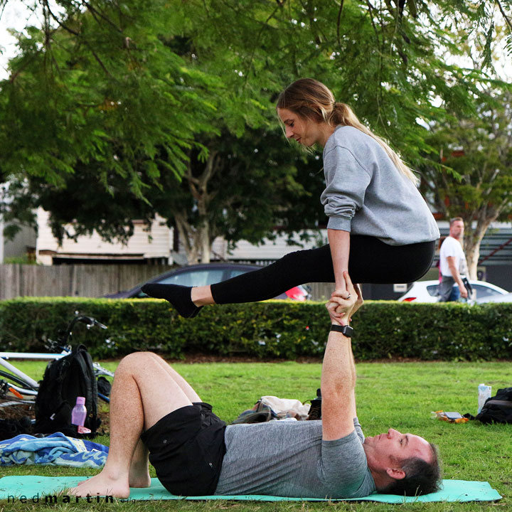 Acro at New Farm Park