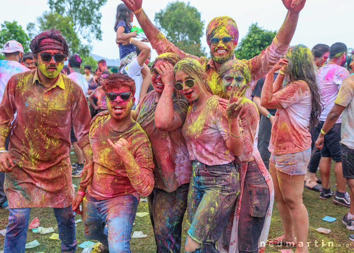 Gold Coast Holi, Gainsborough Parklands, Pimpama