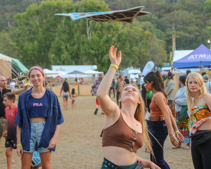 Ziv at Bamboo Bass, Island Vibe Festival 2019, Stradbroke Island