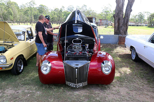 One of the hotrod cars