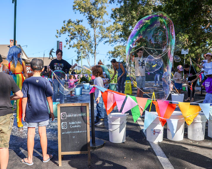 Bubble'licious Creations, Mudgeeraba Street Party