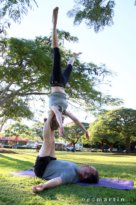 Bronwen, Acro at New Farm Park