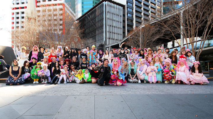 The Brisbane Harajuku Fashion Walk 2019, King George Square