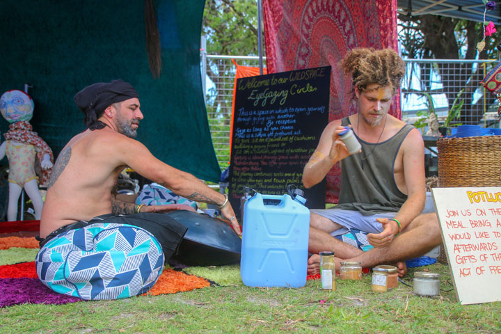 Stall- Wildspace, Island Vibe Festival 2018, Stradbroke Island